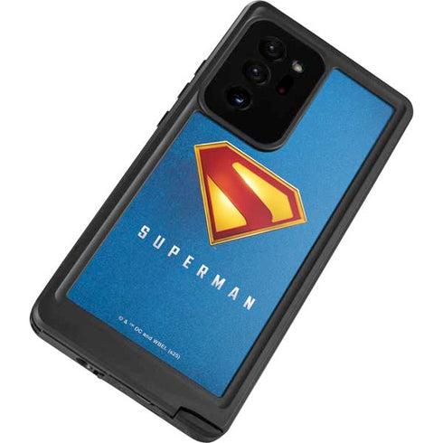 Superman 2025 Classic Superman Shield Emblem Galaxy Note20 Ultra 5G Waterproof Case